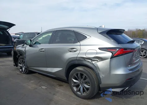 2021 Lexus Nx 300 F Sport из США, поврежденный, VIN JTJSARBZ0M2193070